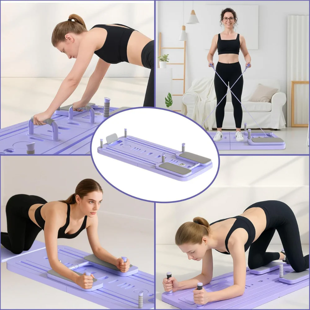 Ab Roller Resistance Assisted Flat Core Trainer Home Workouts - Image 3