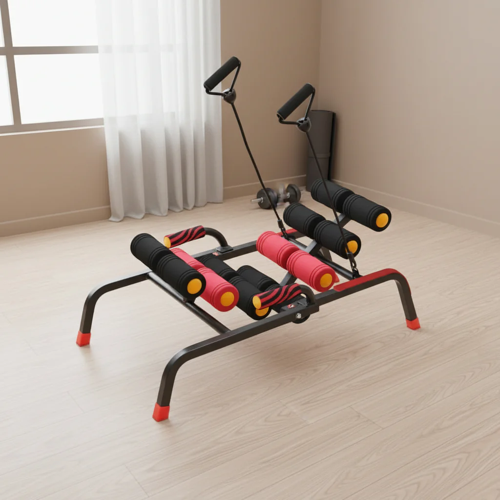 Ab Trainer Core Strength Fitness Crunch Machine - Image 3