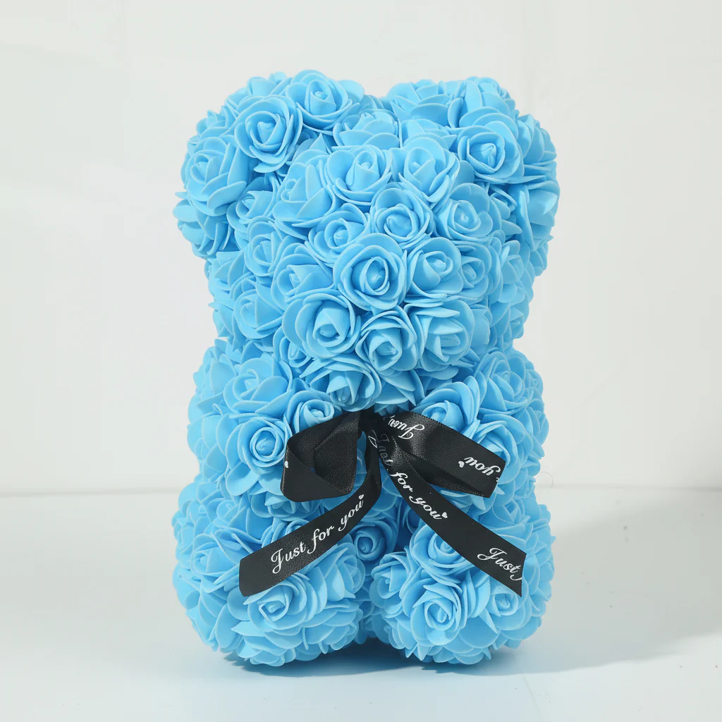 Artificial Flower Rose Bear Foam Valentine’s Gift - Image 8