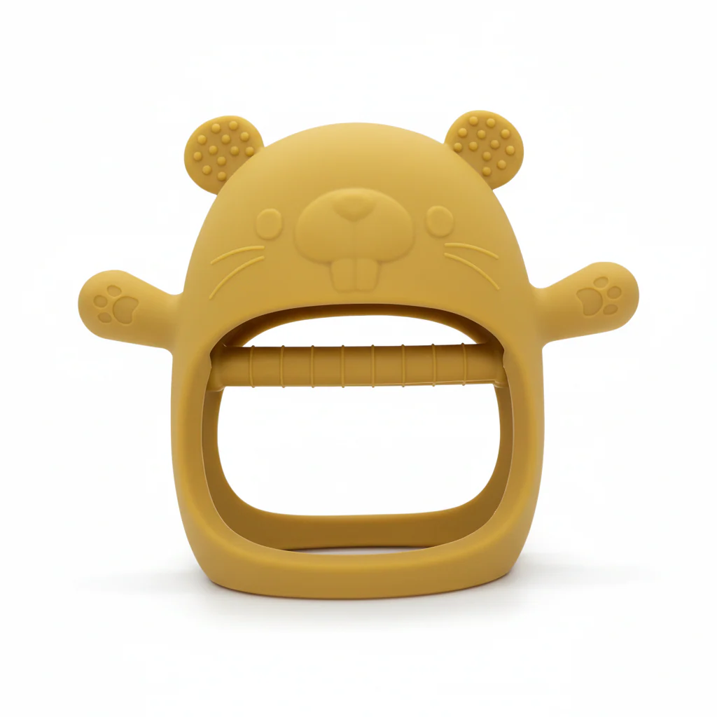 Baby Teething Mitten Silicone Chew Glove Soothing Sore Gums - Image 15