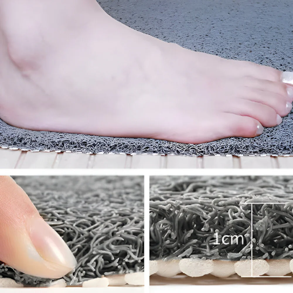 Bath Mat Shower Non Slip Cushioned Floor Rug - Image 8