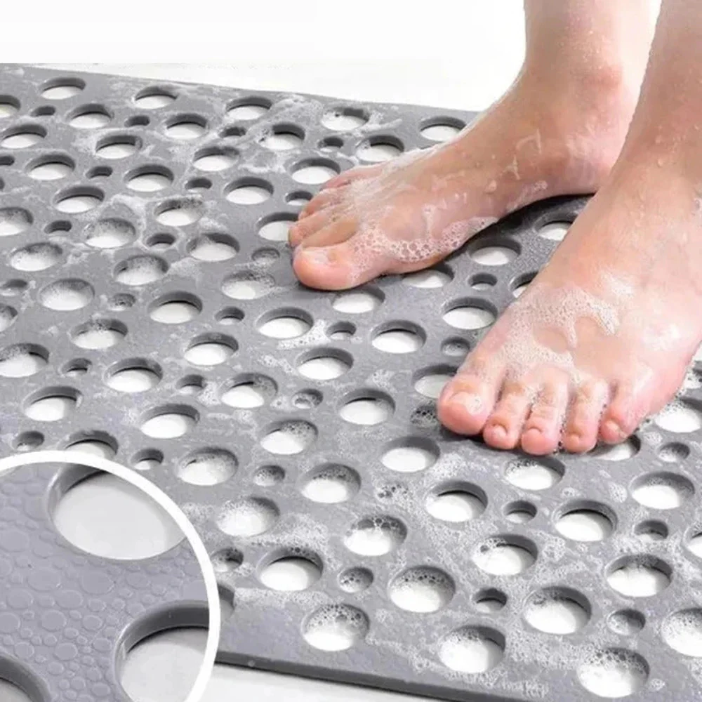 Bath Mat Shower Suction Cup Drain Design - Image 10