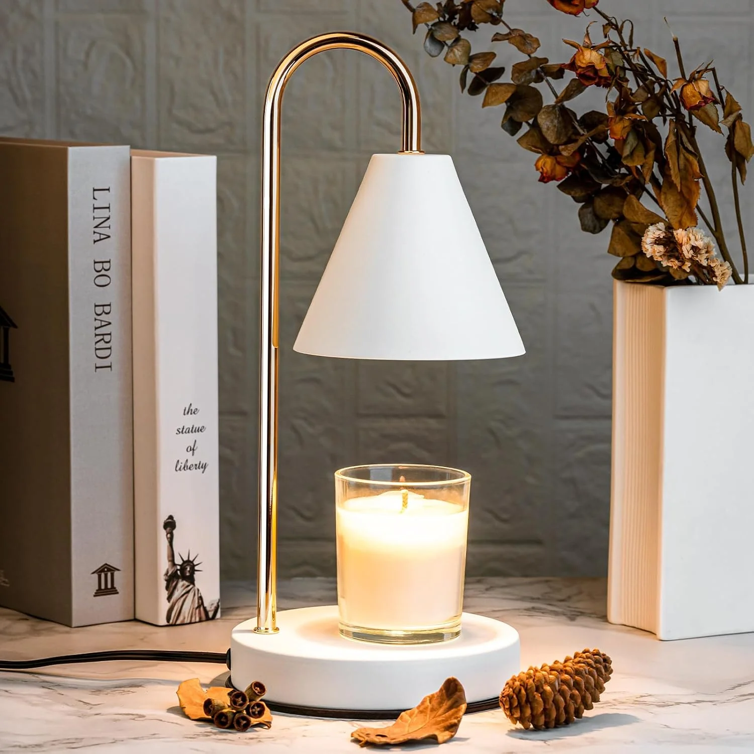 Candle Lamp Electric Wax Melting Table Light - Image 27