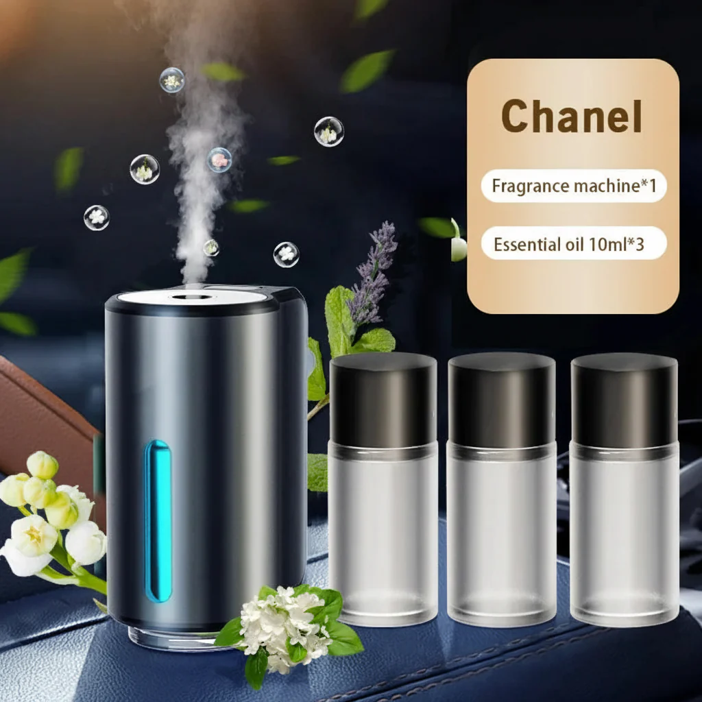 Car Air Freshener Aromatherapy Essential Oil Diffuser Vent Clip - Image 9