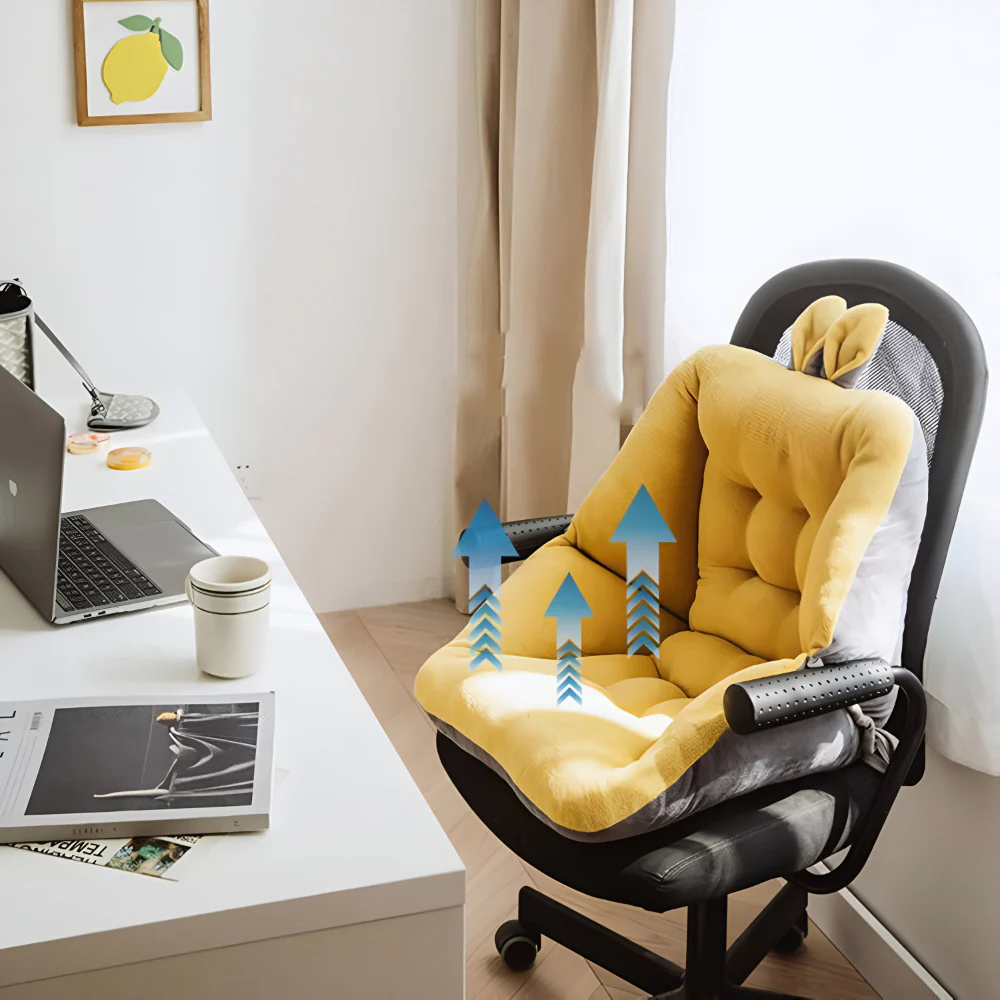 Chair Cushion Tufted Seat Pad Home Seating Support - Image 5