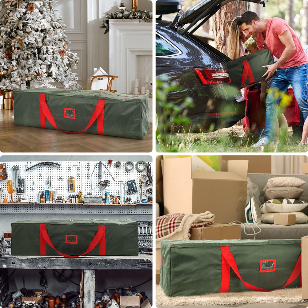 Christmas Tree Storage Bag Waterproof Oxford Carry Case - Image 5