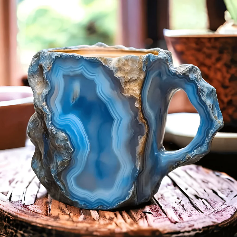 Coffee Mug Decorative Stone Style Drinkware - Image 6