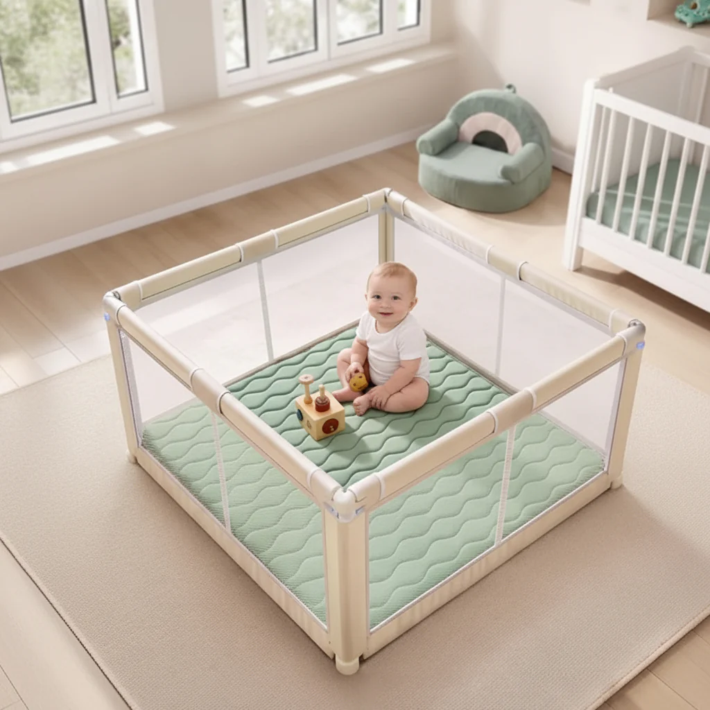 Cushioned Baby Play Mat Soft Non Slip Portable Crawling Mat - Image 11