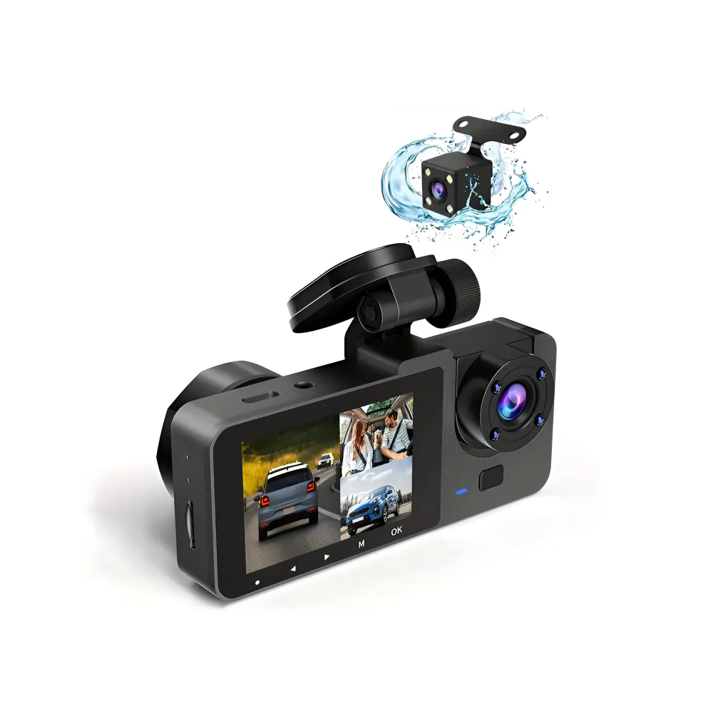 Dash Cam Dual Lens 1080P Car Driving Recorder Parking Monitor - Image 7