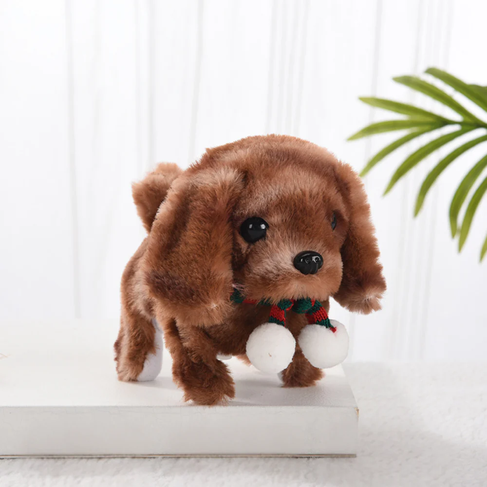 Dog Toy Interactive Puppy Robot Plush Walking Barking Pet - Image 7
