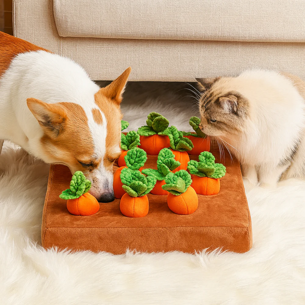 Dog Toy Snuffle Mat Interactive Treat Forage Design - Image 2