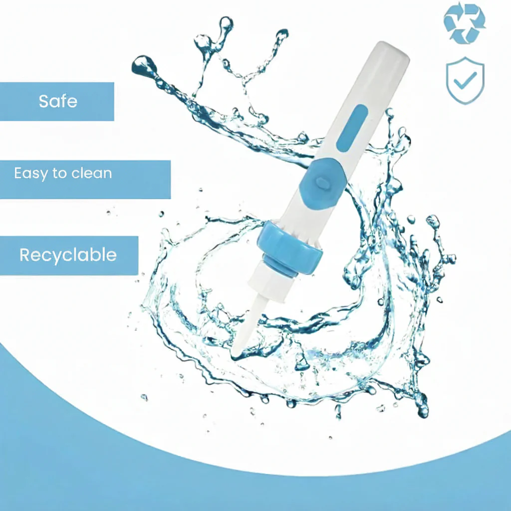 Ear Cleaner Electric Suction Silicone Tip Gentle Wax Removal Tool - Image 6
