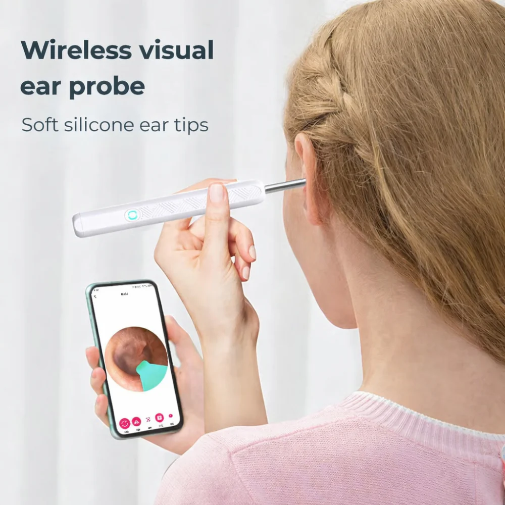Ear Wax Removal Otoscope Camera LED Light 1080P HD - Image 4