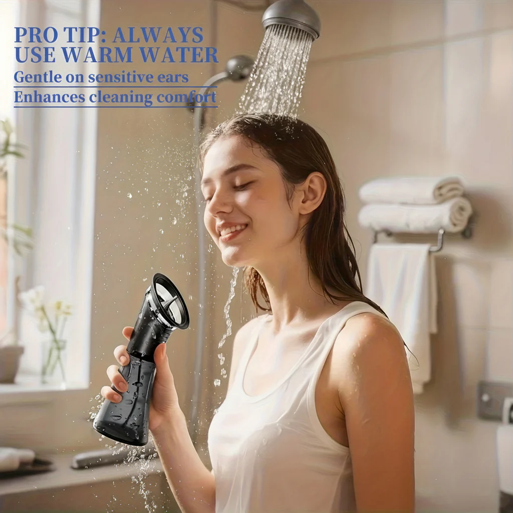 Ear Wax Remover Electric Cleaner USB Rechargeable Water System - Image 7
