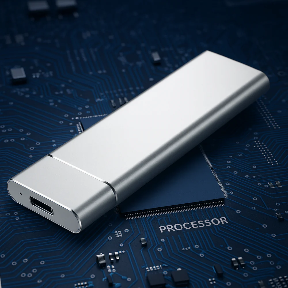 External Hard Drive Aluminum Portable Storage Device - Image 6