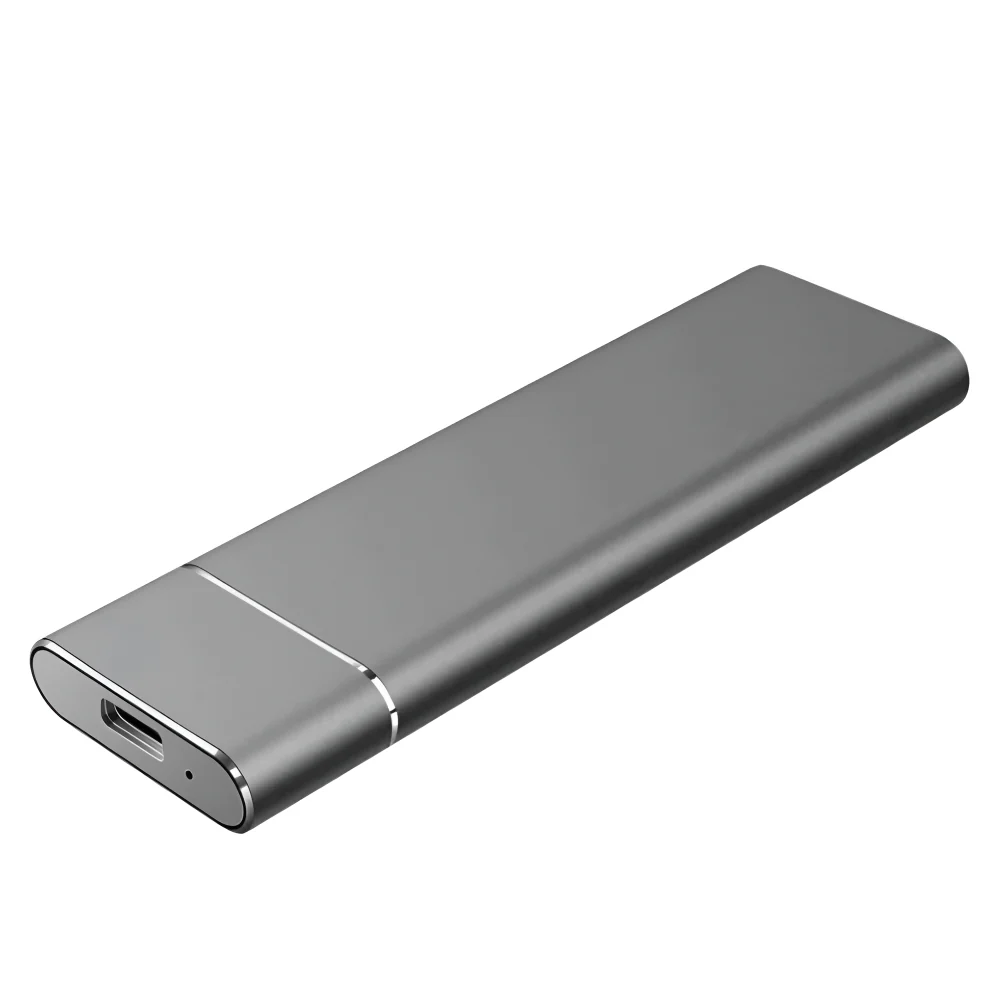 External Hard Drive Portable USB Aluminum Slim Storage Design - Image 2