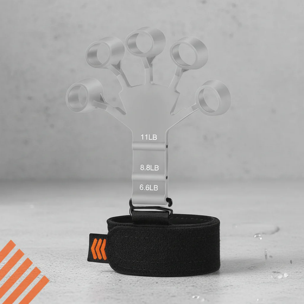 Finger Strengthener Adjustable Resistance Hand Grip Trainer - Image 5