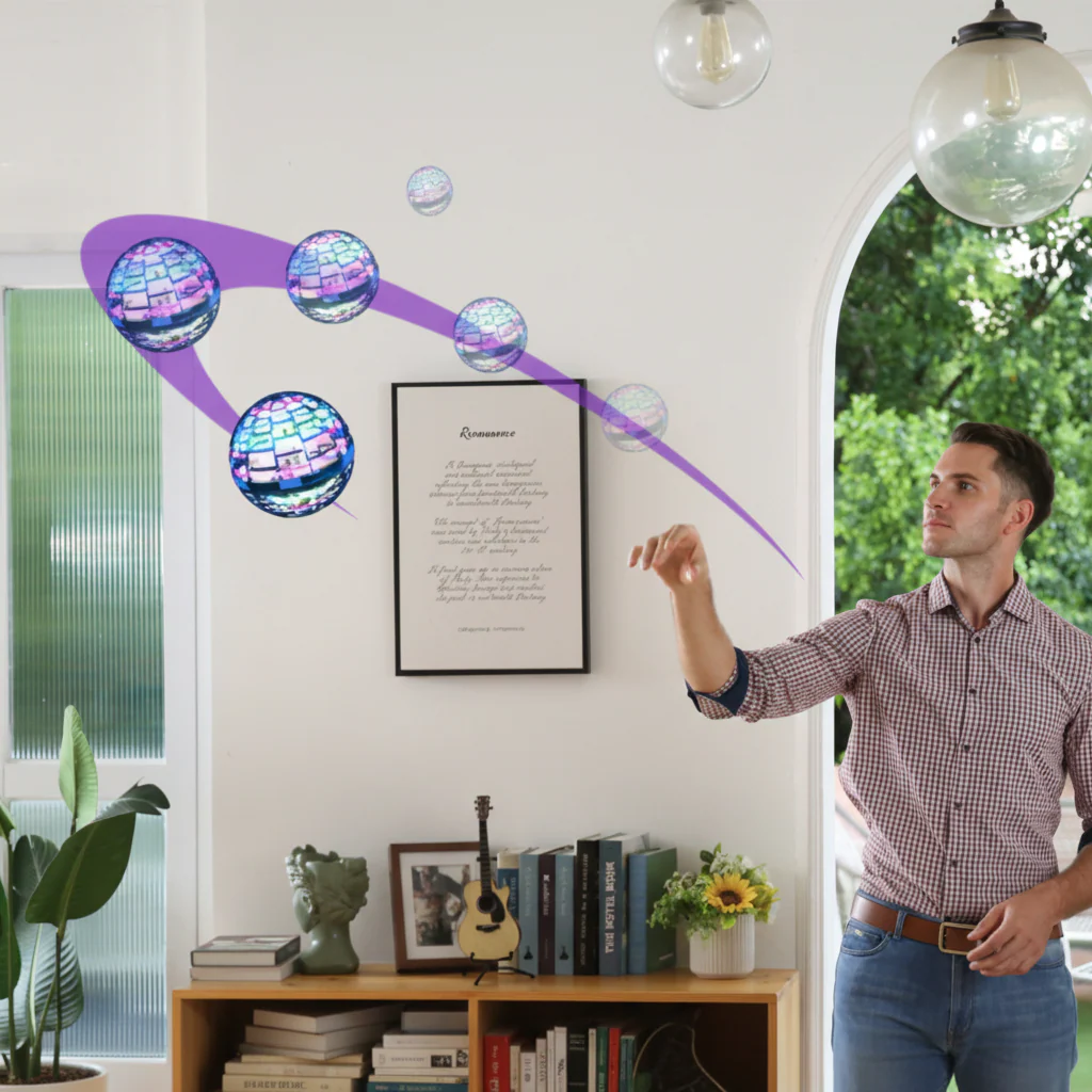 Flying Toy LED Hover Ball Rechargeable Indoor Outdoor Drone - Image 6