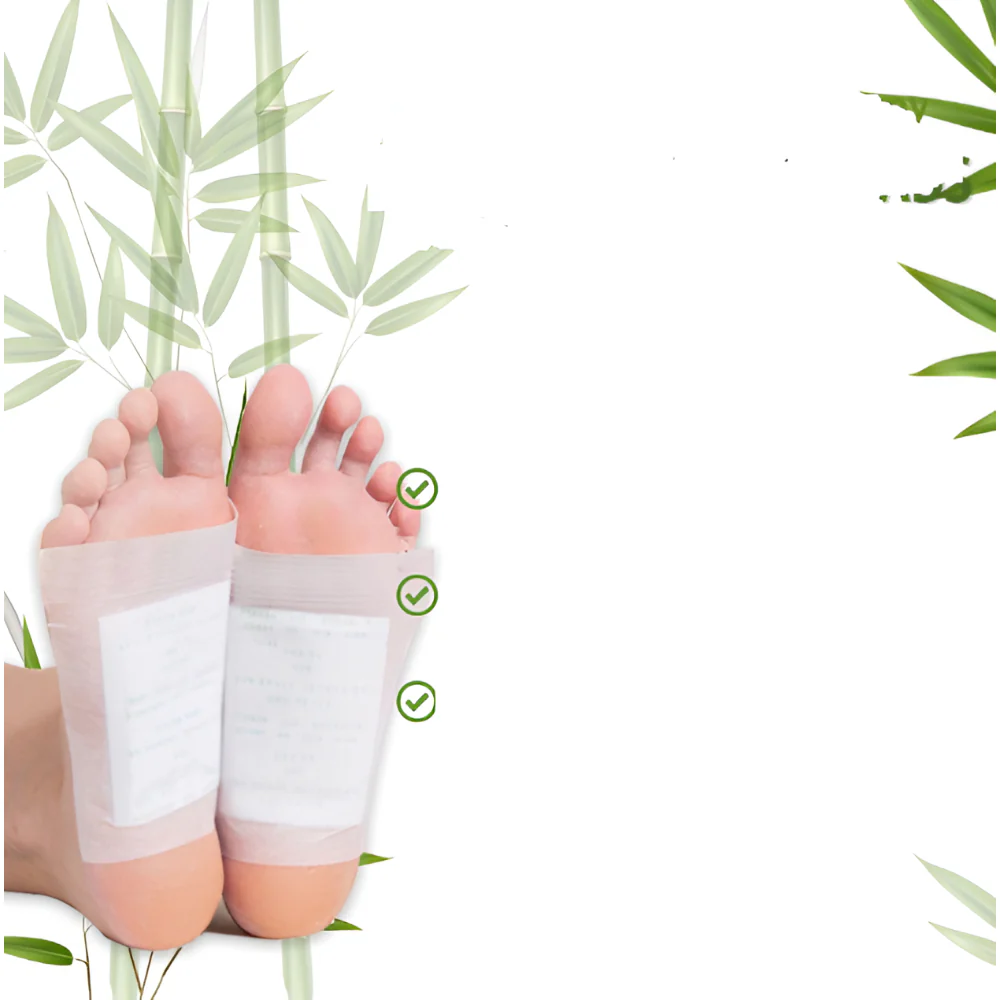 Foot Pads Bamboo Patch Set Adhesive Sole Care Sheets - Image 9