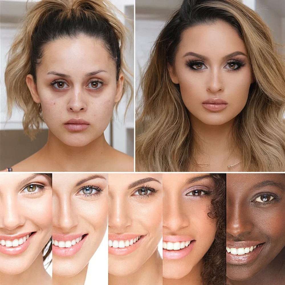 Foundation Makeup Cushion Compact Natural Coverage Face Applicator - Image 8