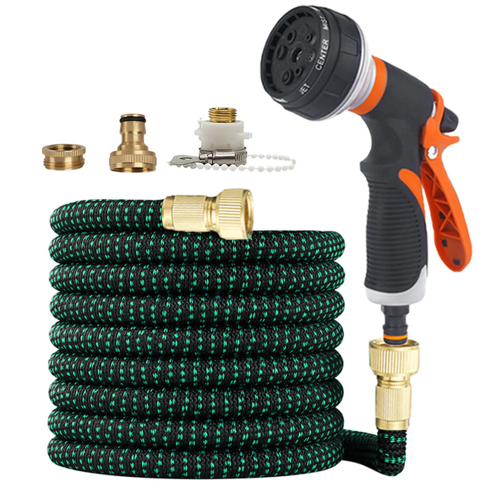 Garden Hose Non Expanding Kink Resistant Flat Coil Storage - Image 4
