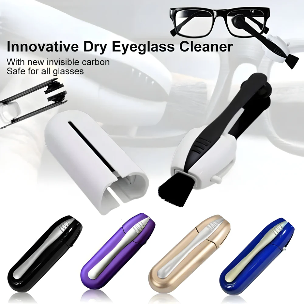 Glasses Cleaner Carbon Dry Cleaning Tool Portable Lens Device - Image 9