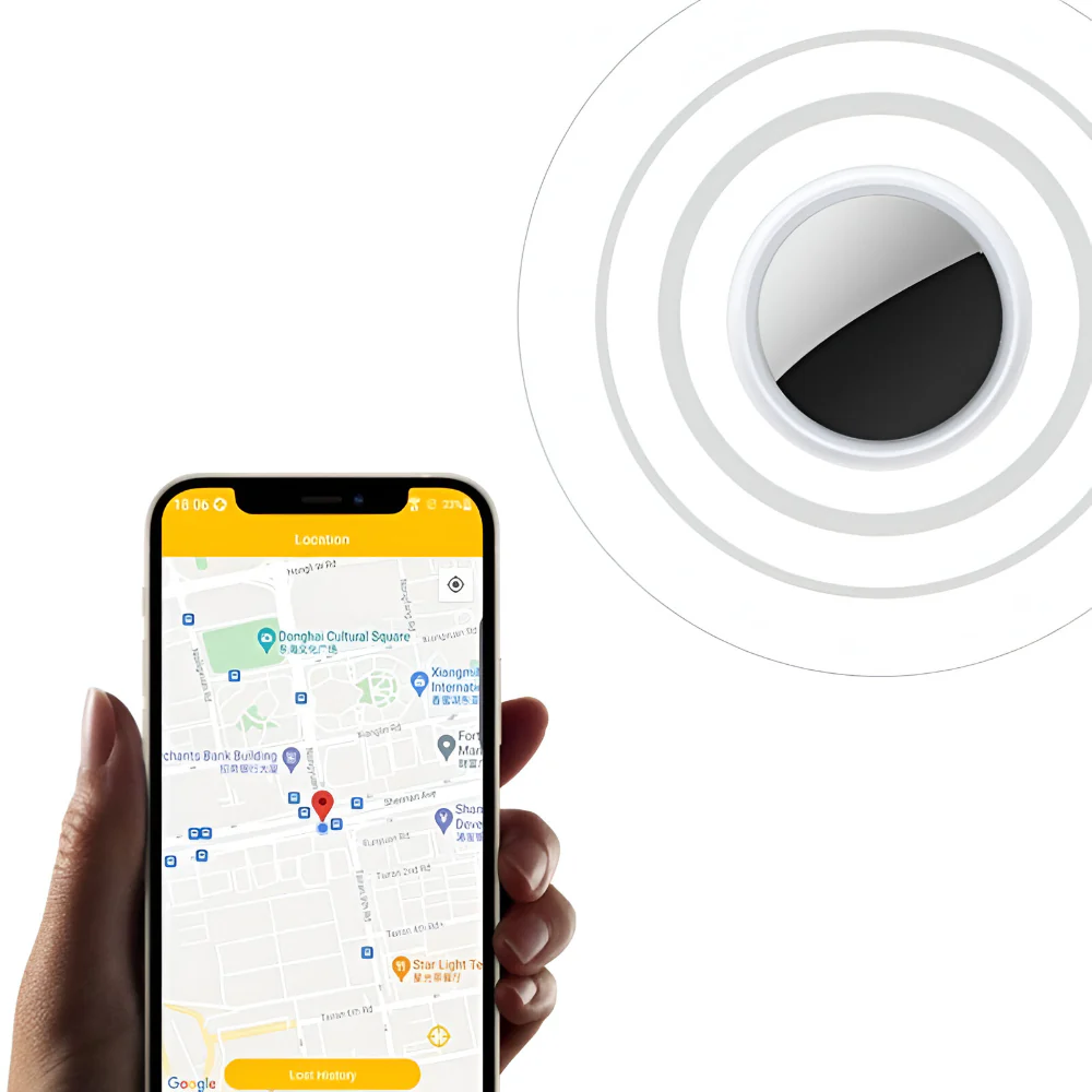 GPS Tracker Key Finder Smart Bluetooth Locator Device - Image 4