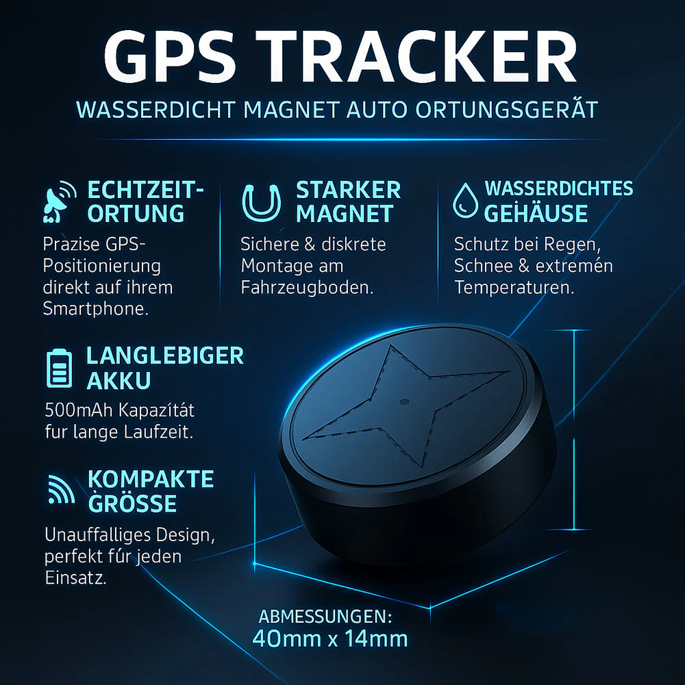 GPS Tracker Mini Magnet Vehicle Location Tracker - Image 3