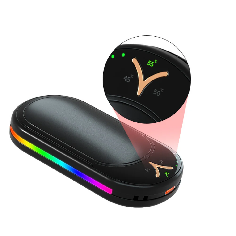 Hand Warmer Electric Rechargeable Pocket Heater Set - Image 7
