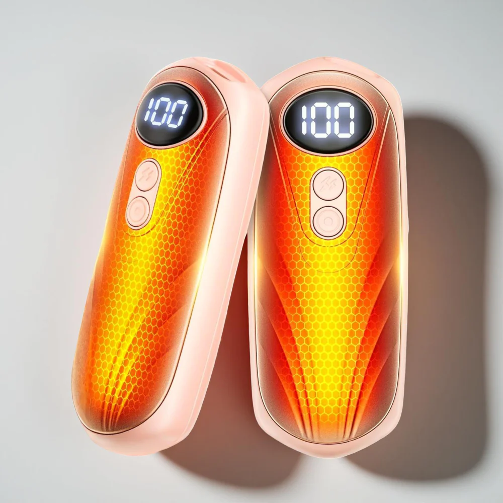 Hand Warmers Rechargeable LED Pocket Heater Set - Image 21