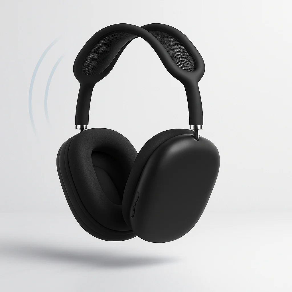 Headphones Wireless Noise Cancelling Over Ear Bluetooth Audio - Image 5