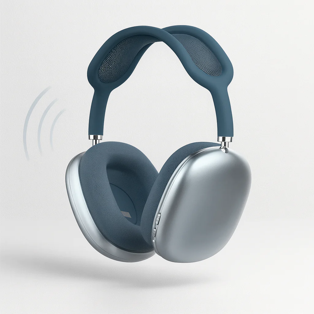 Headphones Wireless Noise Cancelling Over Ear Bluetooth Audio - Image 6