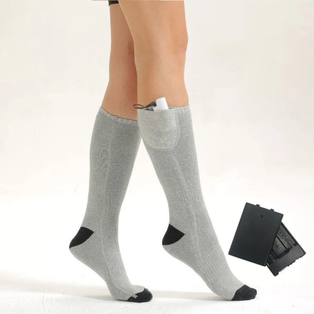 Heated Socks Electric Thermal Foot Warmer Winter Outdoor Use - Image 5
