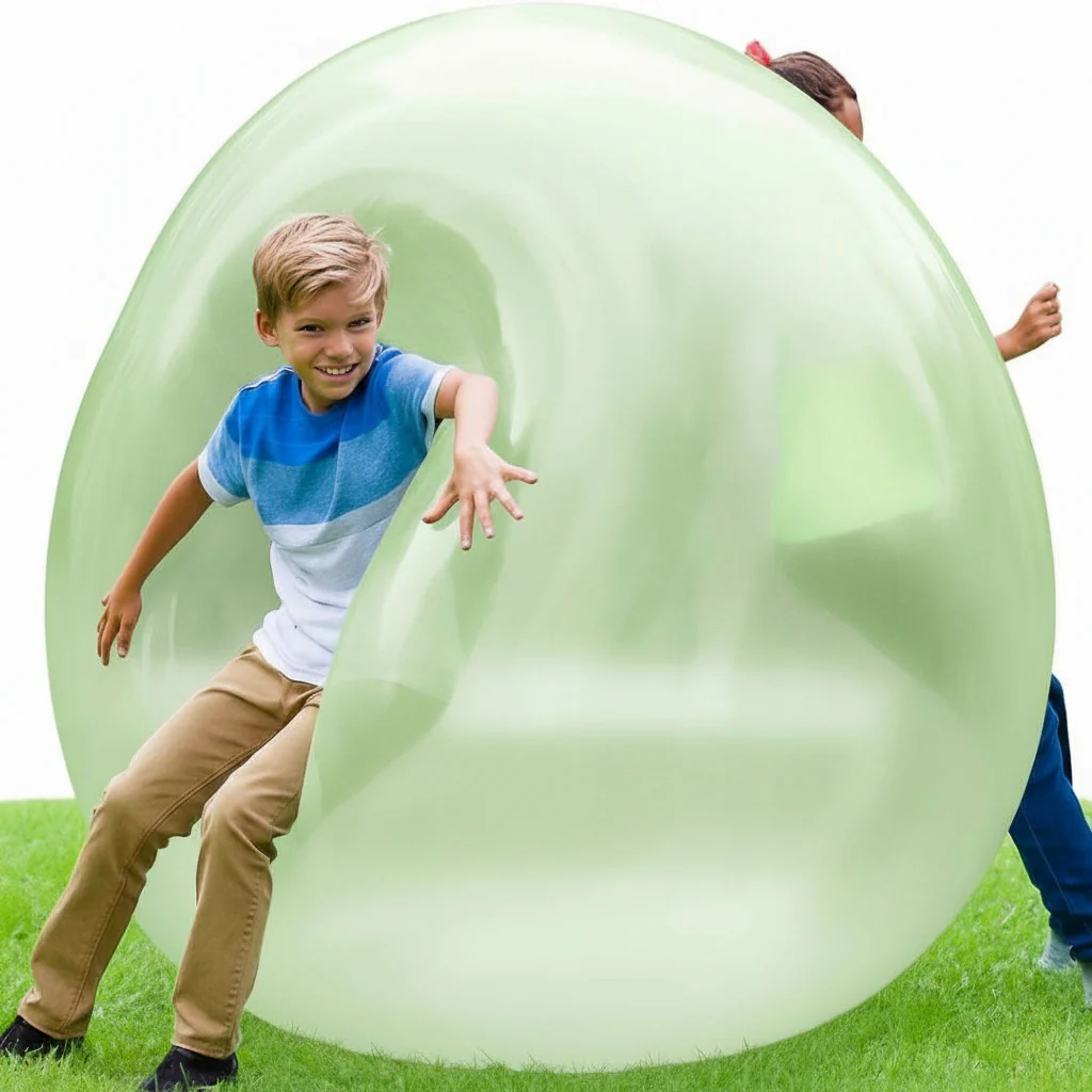 Inflatable Bubble Ball Giant TPR Outdoor Play Toy - Image 18