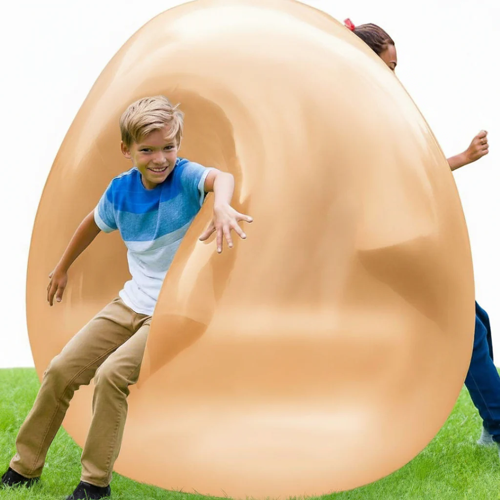 Inflatable Bubble Ball Giant TPR Outdoor Play Toy - Image 21