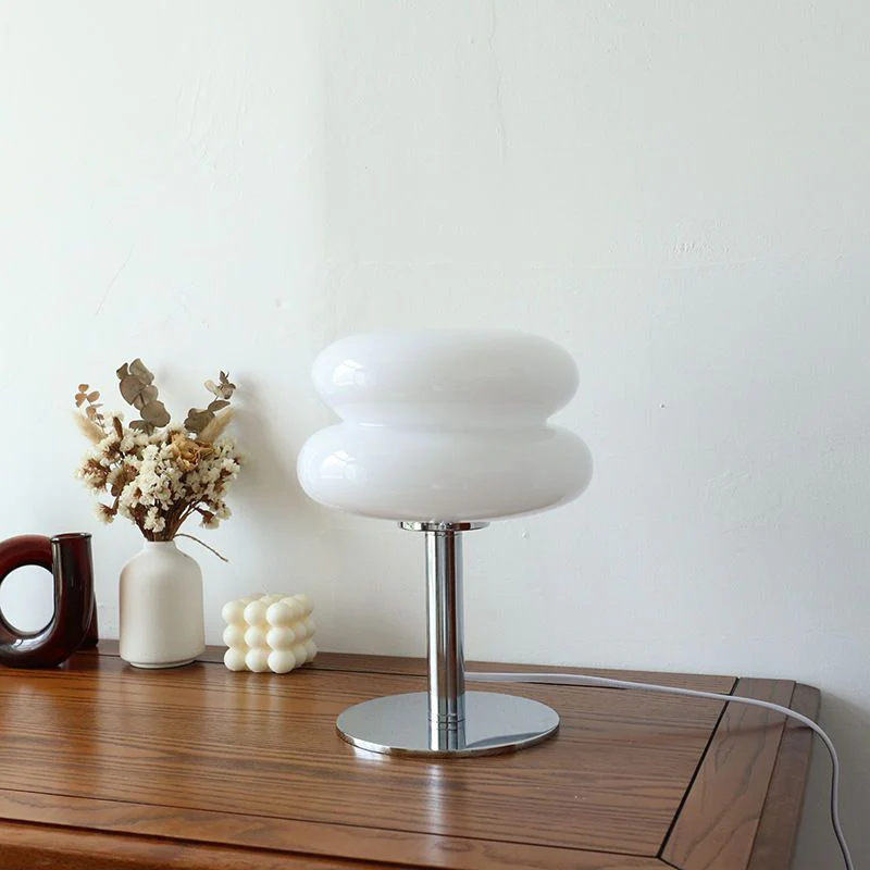 Italian Designer Glass Table Lamp | Modern Retro Accent Light - Image 12