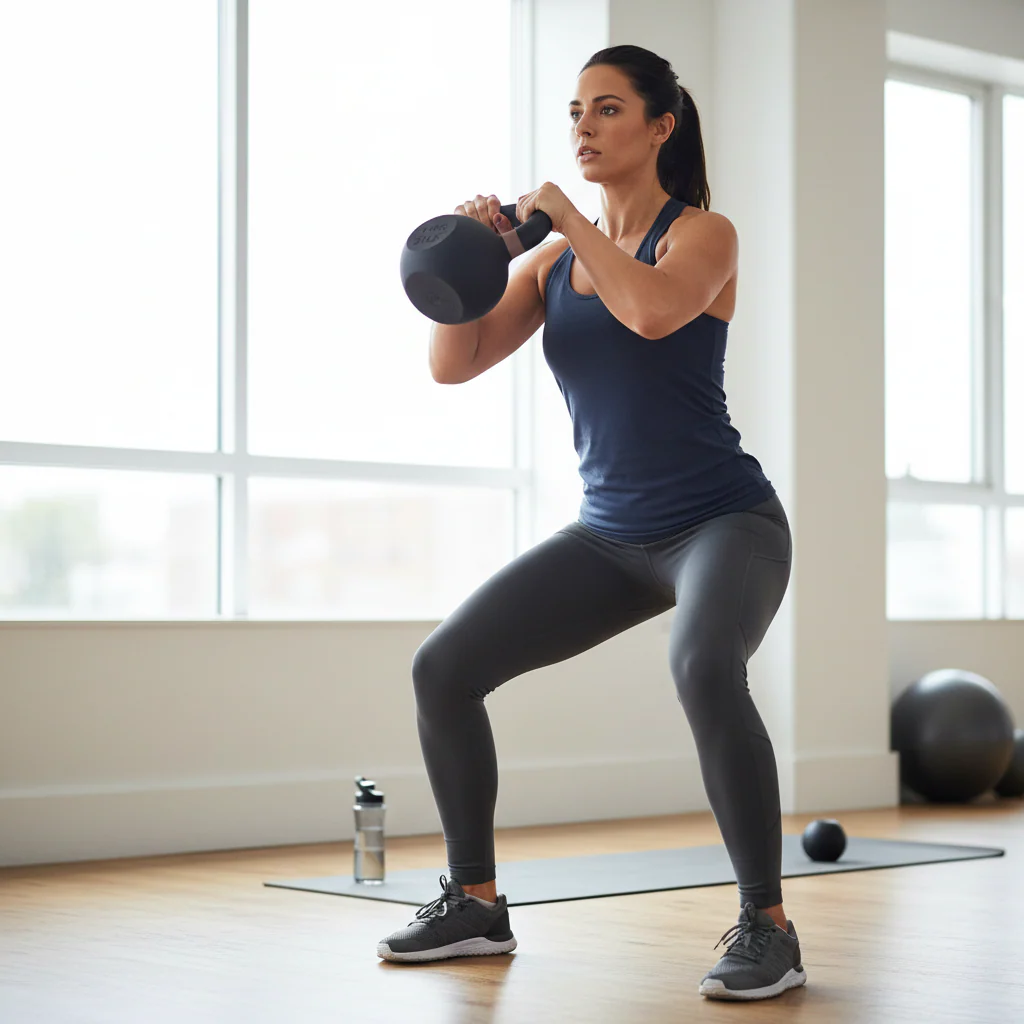 Kettlebell Weight Cast Iron Strength Training Exercise Equipment - Image 21