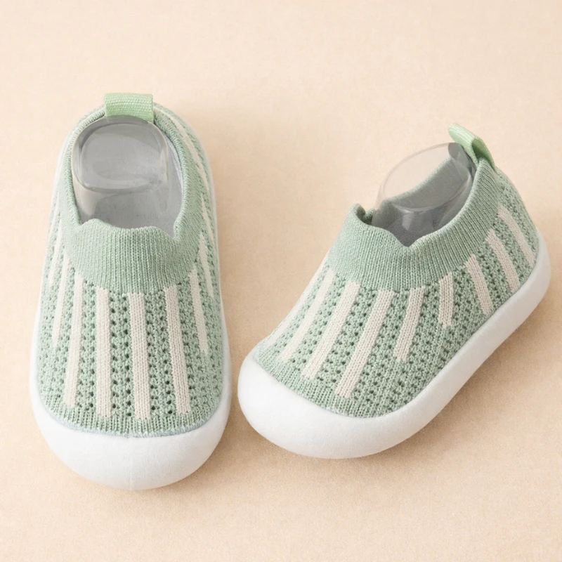 Kids Sneakers Breathable Mesh Slip On Shoes Non Slip Lightweight - Image 14