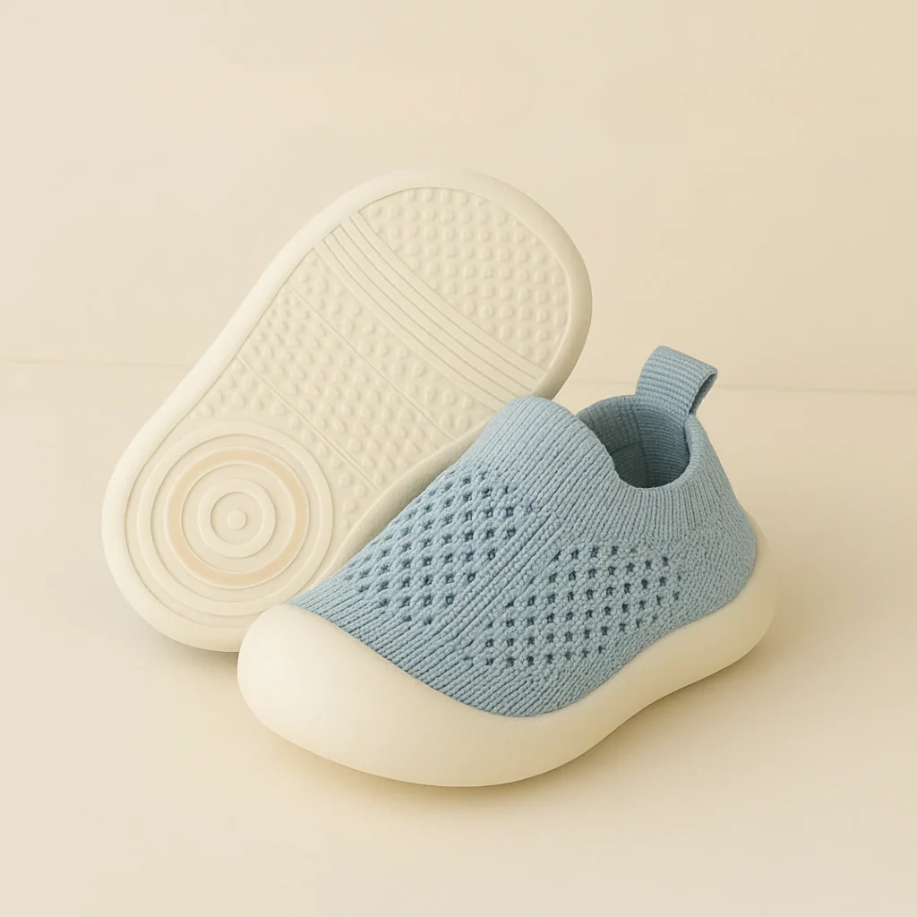 Kids Sneakers Breathable Mesh Slip On Shoes Non Slip Lightweight - Image 6