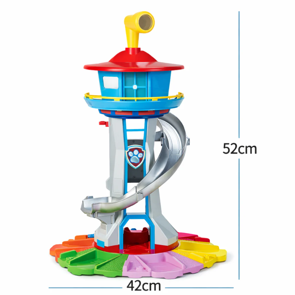 Kids Toy Car Slide Tower Racing Track Playset - Image 7