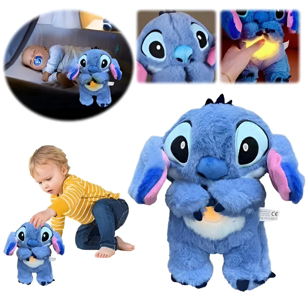 Kids Toy Plush Stuffed Animal Breathing Light Companion - Image 8