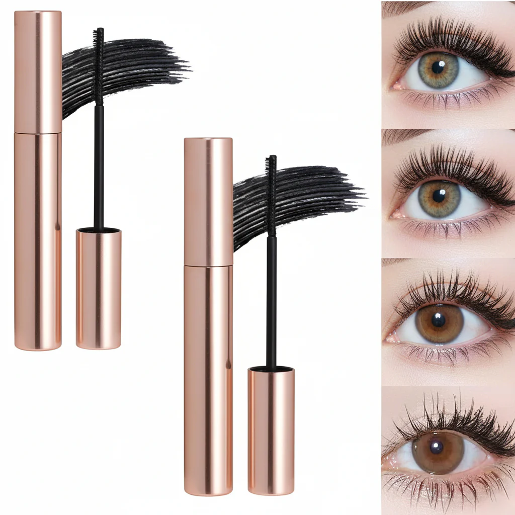 Lengthening Curling Mascara  Lush Voluminous Lashes Waterproof - Image 2