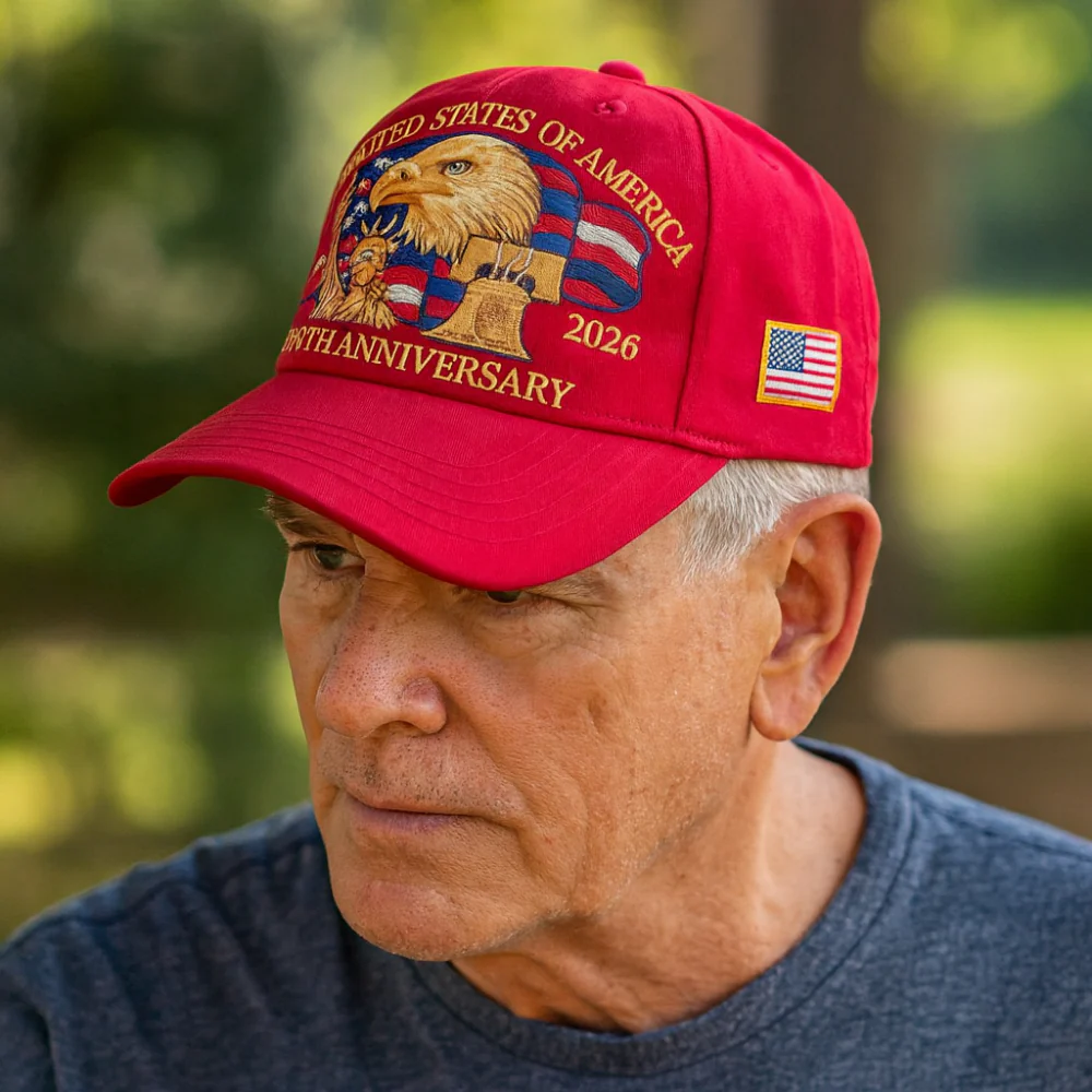 Men’s Veterans Baseball Cap Embroidered Eagle Hat - Image 4