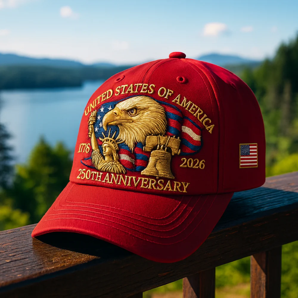 Men’s Veterans Baseball Cap Embroidered Eagle Hat - Image 9