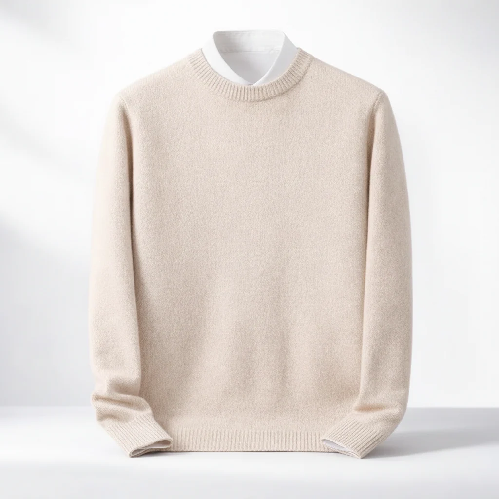 Mens Weather Sweater Warm Winter Pullover - Image 4