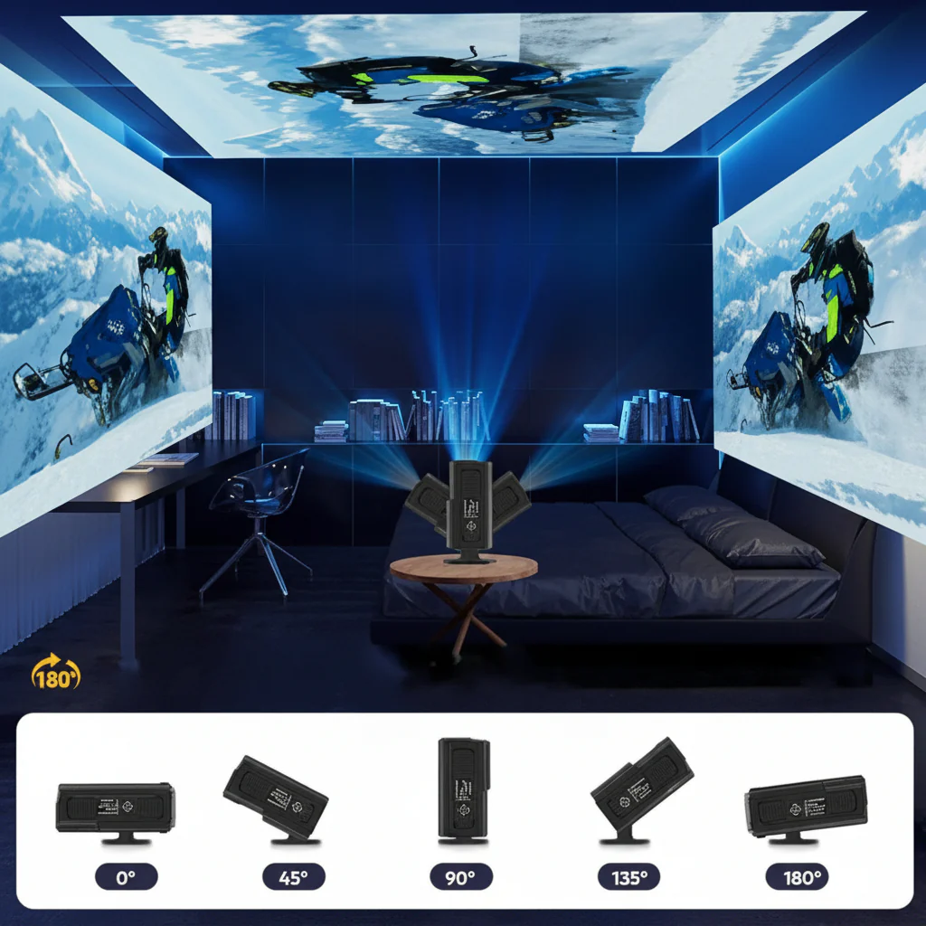 Mini Projector Smart 4K Portable Home Theater - Image 6