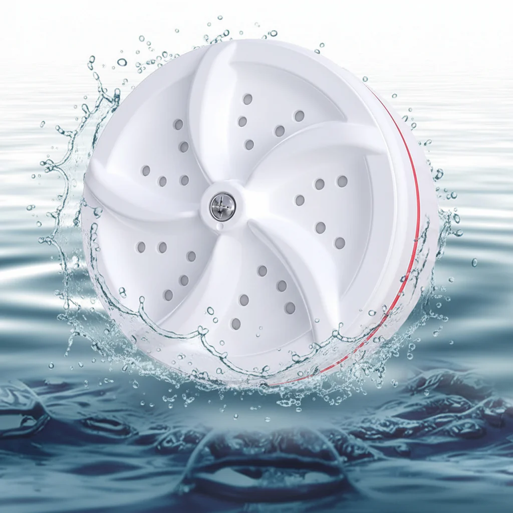 Mini Washing Machine Portable USB Ultrasonic Clothes Cleaner - Image 2