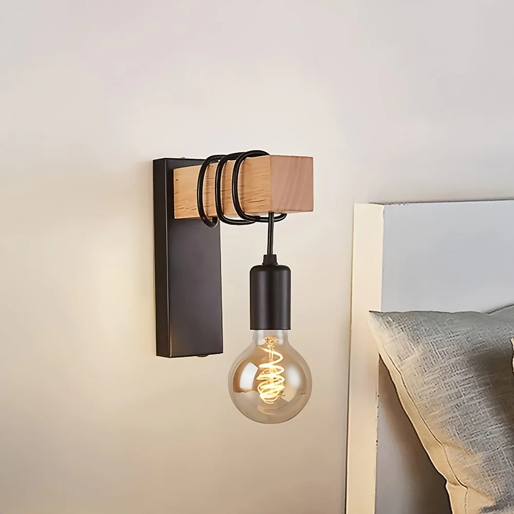 Modern Industrial Wall Sconce | E27 Base & Metal Finish - Image 5