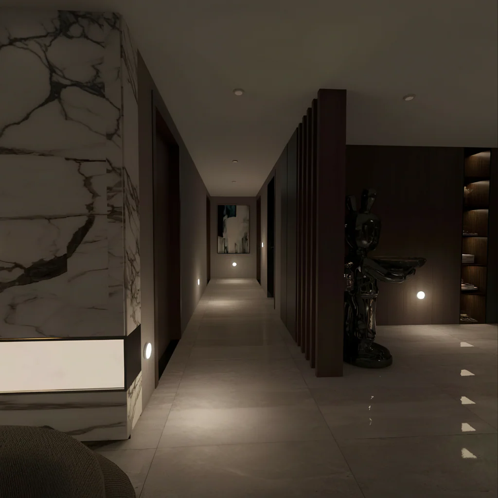 Motion Sensor Night Light Wireless LED Hallway Stairs Bedroom - Image 7