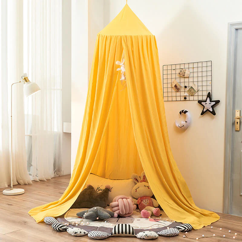 Nursery Kids Bed Canopy Hanging Room Net Decor - Image 13